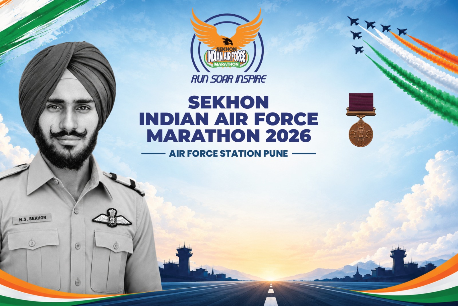 Sekhon Indian Airforce Marathon
