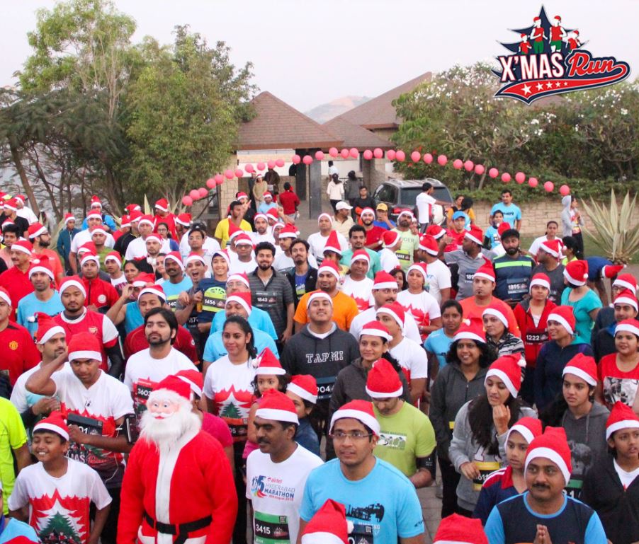 Xmas Run Course & Highlights
